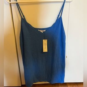 Francesca blue tank top